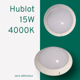 Hublot LED 15W 4000K IP54...
