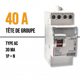 ID 40A Type AC 30mA - Interrupteur différentiel DX³-ID - TDG - Vis