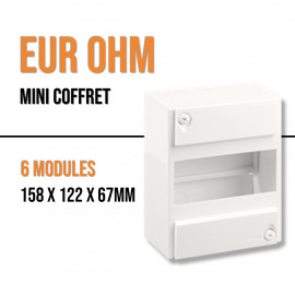 Coffret 6 modules - Eur Ohm...
