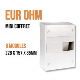 Coffret 8 modules - Eur Ohm...