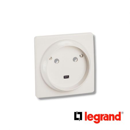 Socle 2P+T 32A avec éclips de protection - Legrand - 055812