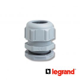 Presse-étoupe plastique IP68 ISO32 RAL7001 - Legrand - 098006