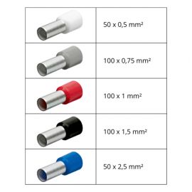 Assortiment d'embouts isolés - Knipex - 9799906