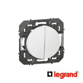 Transformeur pour 5 fonctions va-et-vient et poussoir dooxie finition blanc - Legrand - 600031