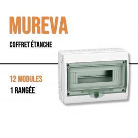 Mureva Mini coffret pour appareillage modulaire 267x200mm 12 Modules - Schneider - 13960M