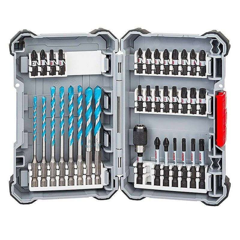 Embouts de vissages Impact Control MultiConstruction, set de 35 pièces - Set de 35 - Bosch - 2608577147