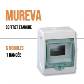 Mureva Mini coffret pour appareillage modulaire 159x200mm 6 Modules - Schneider - 13958M