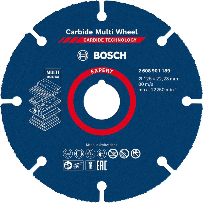 Disques à tronçonner Carbide Multi Wheel - Bosch - 2608623013