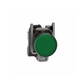 Harmony XB4 - voyant lumineux DEL - Ø22 - vert - 230V - vis étrier - Schneider - XB4BVM3