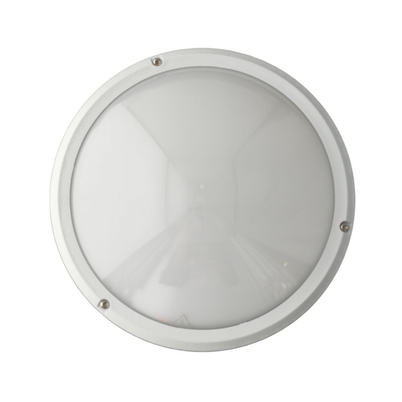 CIN42640 - HUBLOT LED ROND 12W 4000K BLANC AVEC DETECTEUR 265X90