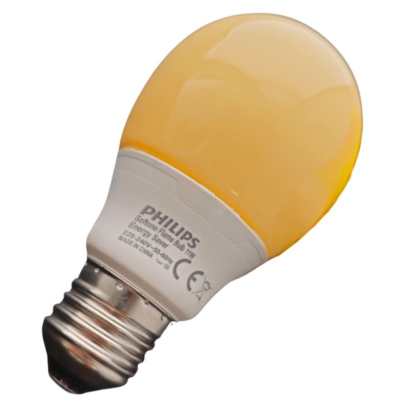 CINBRIL90518200 - Softone Flame Bulb 11W E27 1PF/12