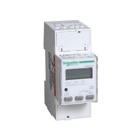 Acti9 iEM - compteur d-énergie mono - 63A - multi-tarif - Modbus - MID - Schneider - A9MEM2155