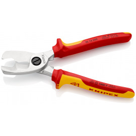 Knipex Pince pour coupe de tuyaux flexibles de 7 1/4 po et de